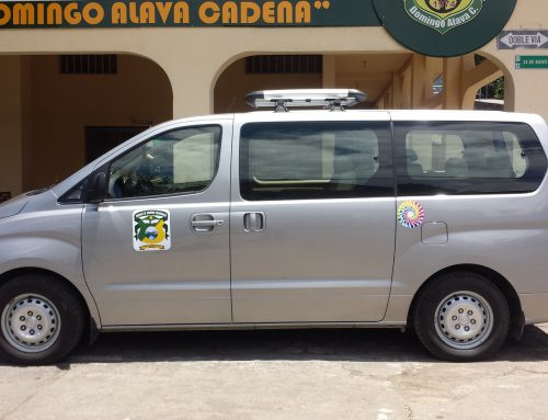 Furgoneta marca Hyundai H1 para la capacitación Licencia Tipo C
